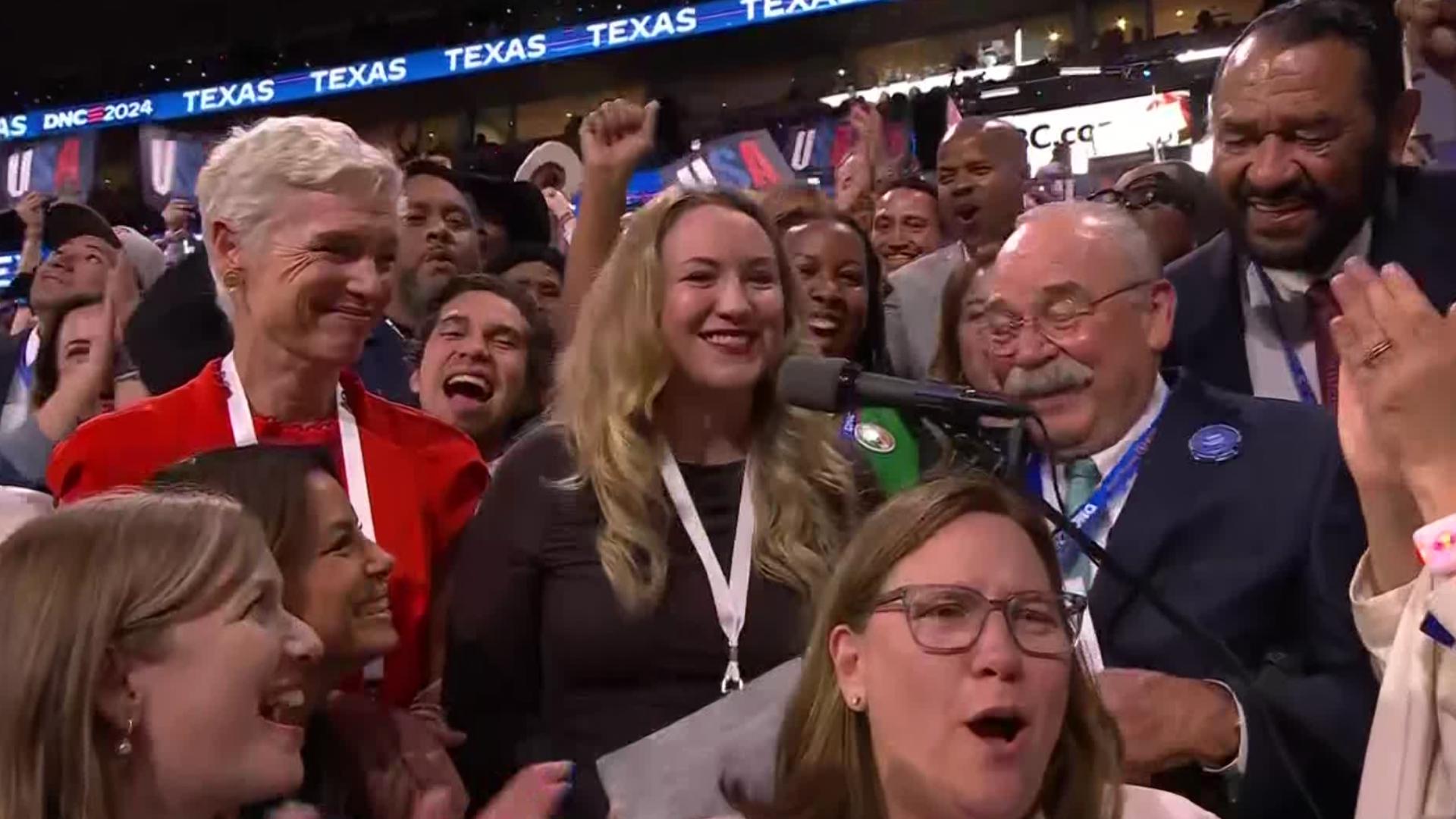 "There's nothing pro-family about abortion bans. There's nothing pro-life about letting women suffer and even die," Kate Cox, of Dallas, said at the DNC.