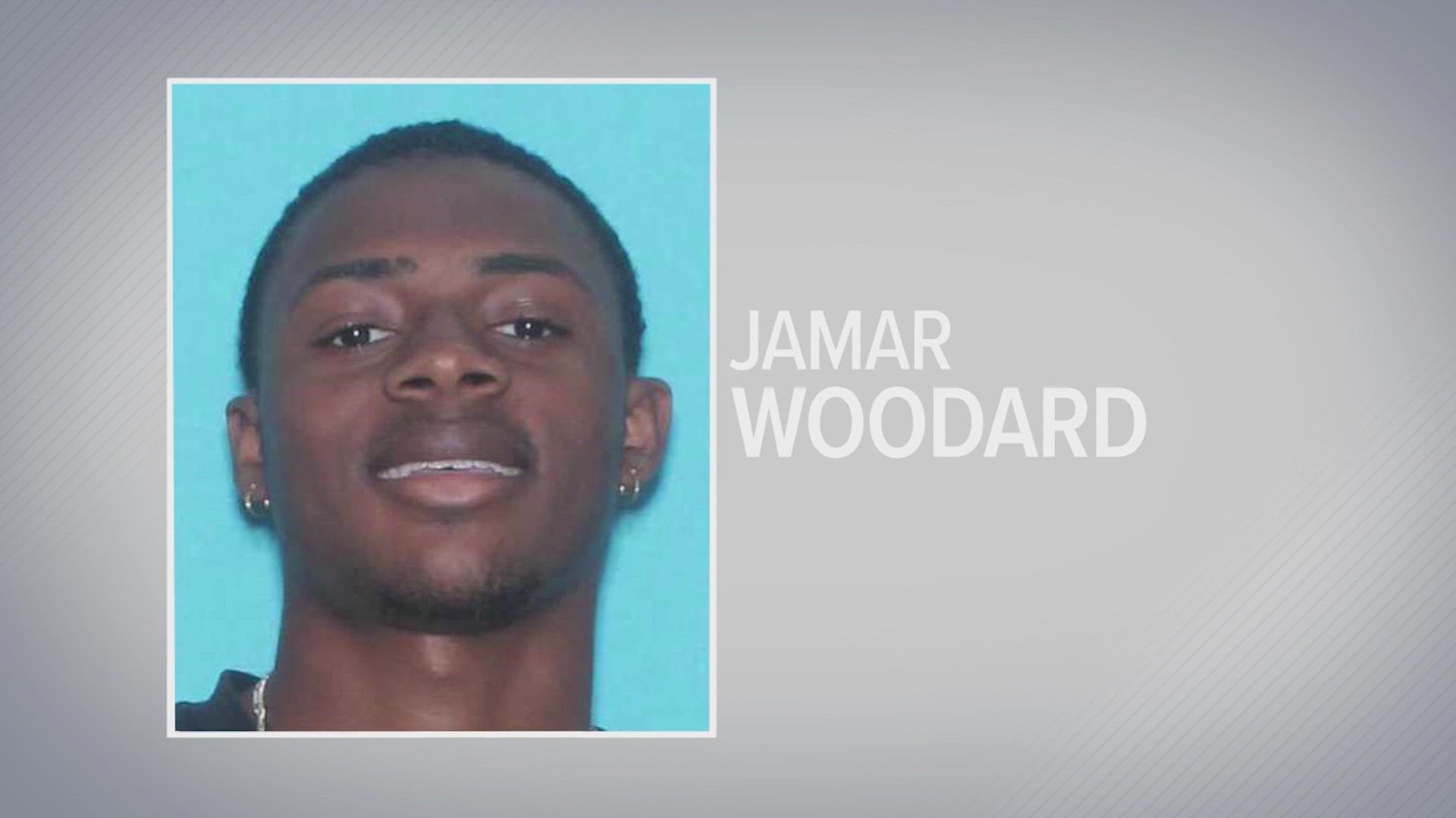 Cardarius Jamar Woodard, 22, is charged with murder in the shooting of a maintenance worker on Aug. 11.