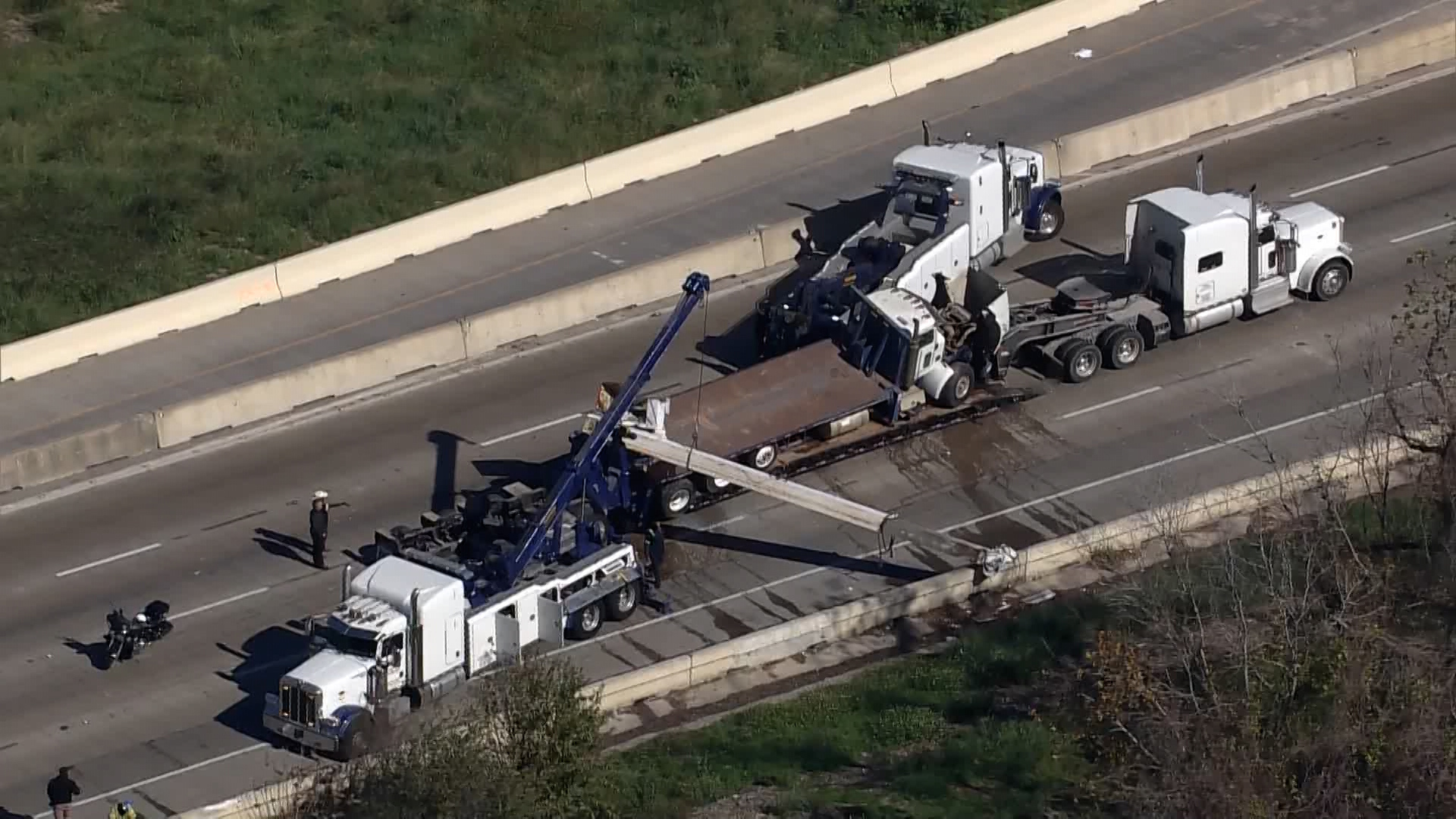 It’s happened again! The Houston Avenue Bridge over I-10 was struck by ...