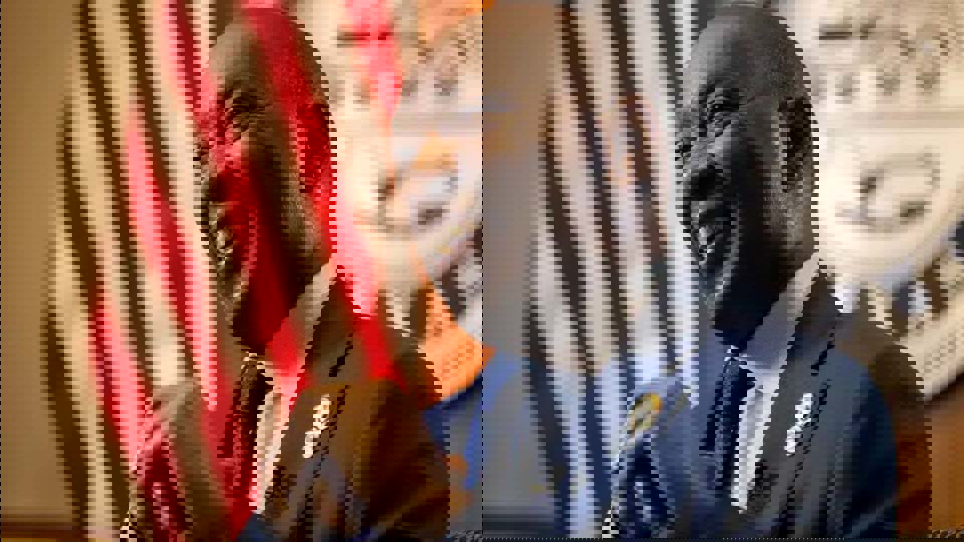 This is live video of the Houston Juneteenth Parade in Acres Homes honoring former Mayor and U.S. Rep. Sylvester Turner.