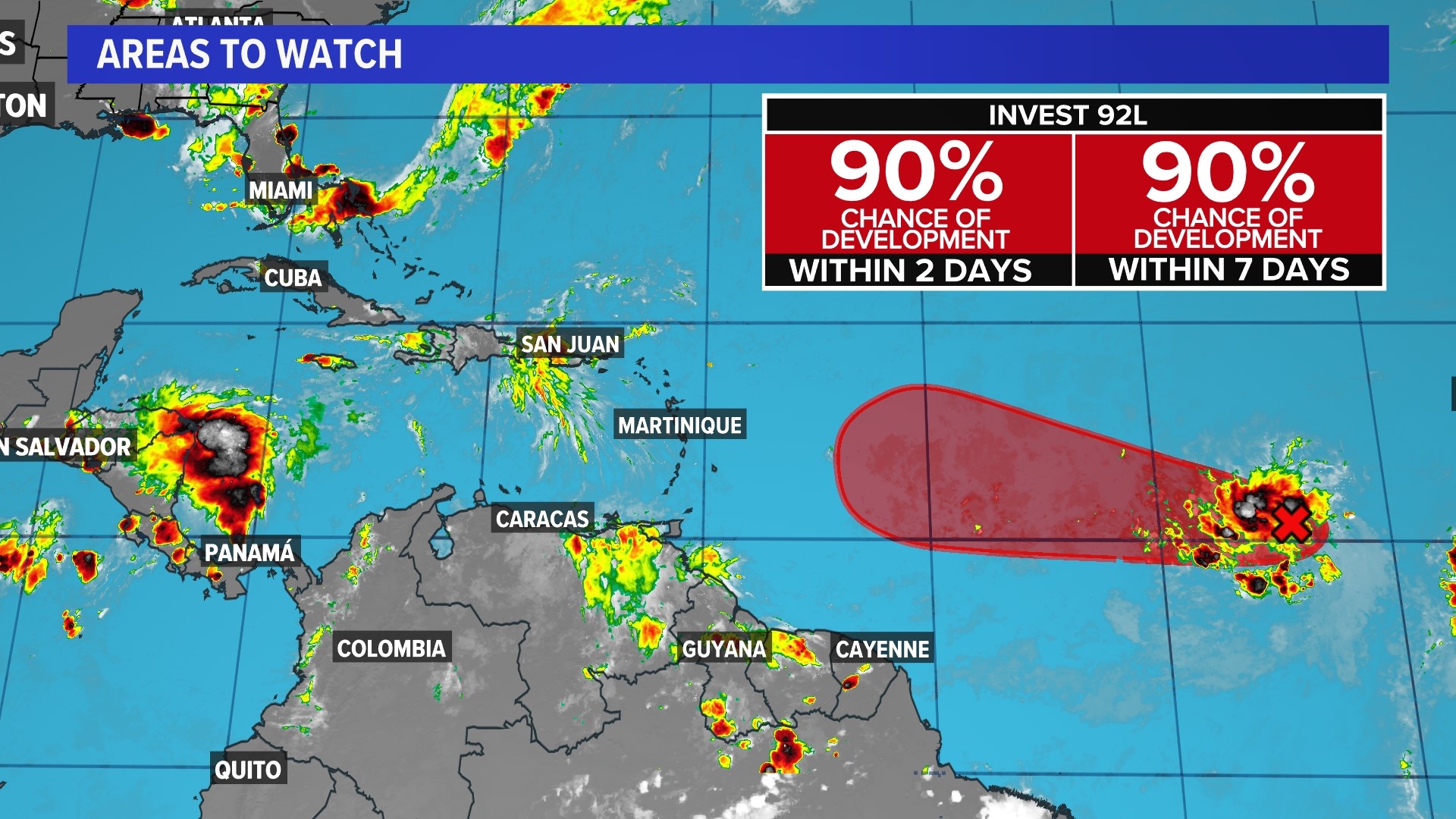 Tropical Update: National Hurricane Center Watching Two Spots | Khou.com