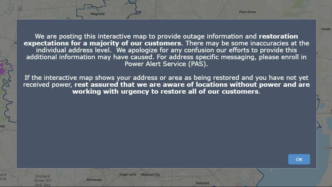 Is The CenterPoint Outage Map Accurate For Power Outages? | Khou.com