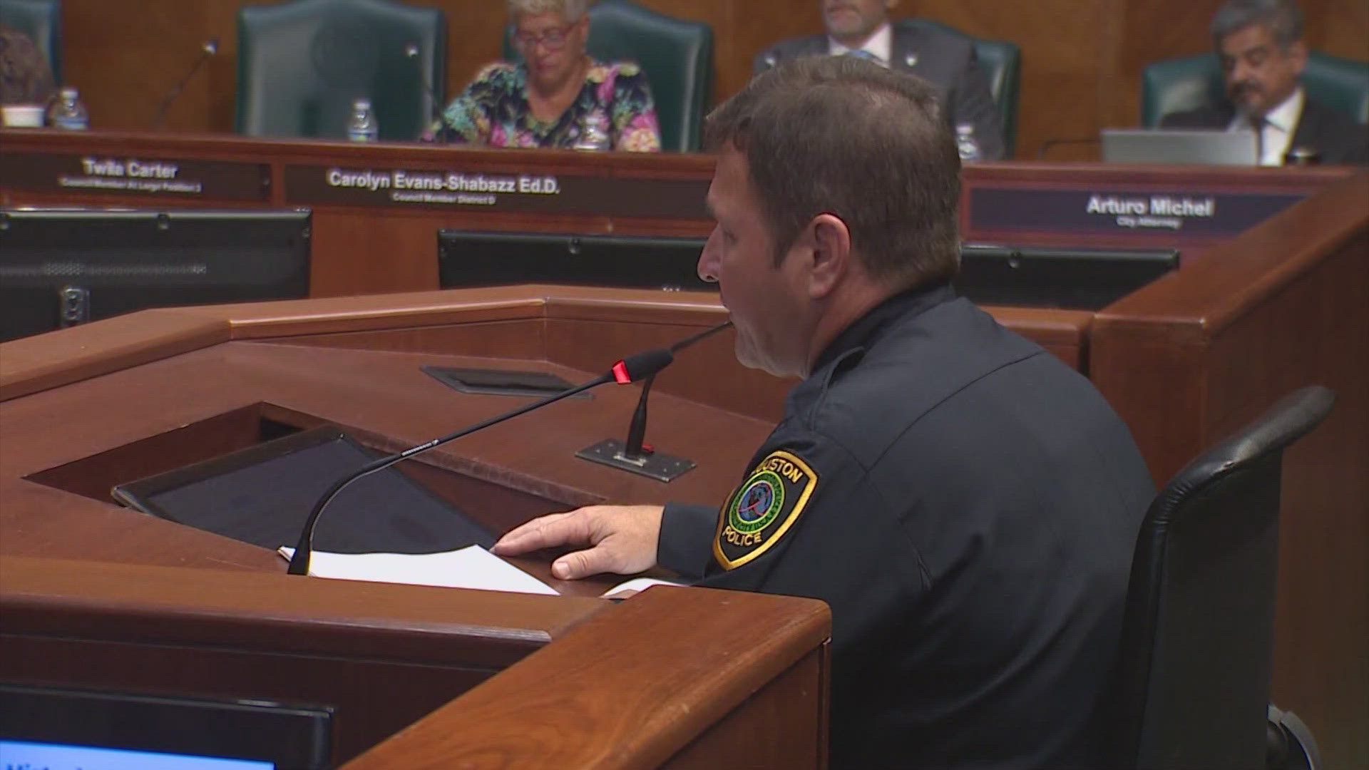 Acting HPD Chief Larry Satterwhile presented the final report on Wednesday.