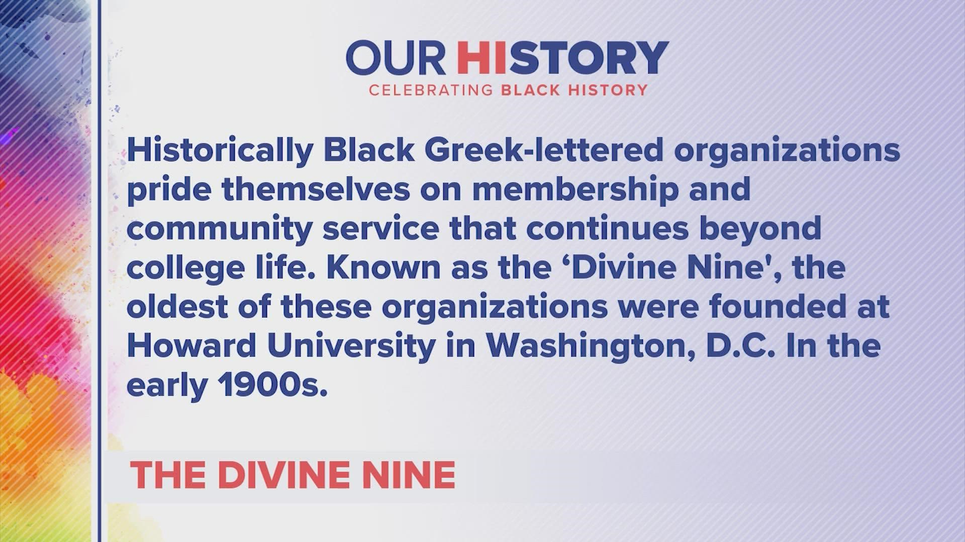 Historically Black Greek-lettered organizations pride themselves on membership and community service that continues beyond college life.