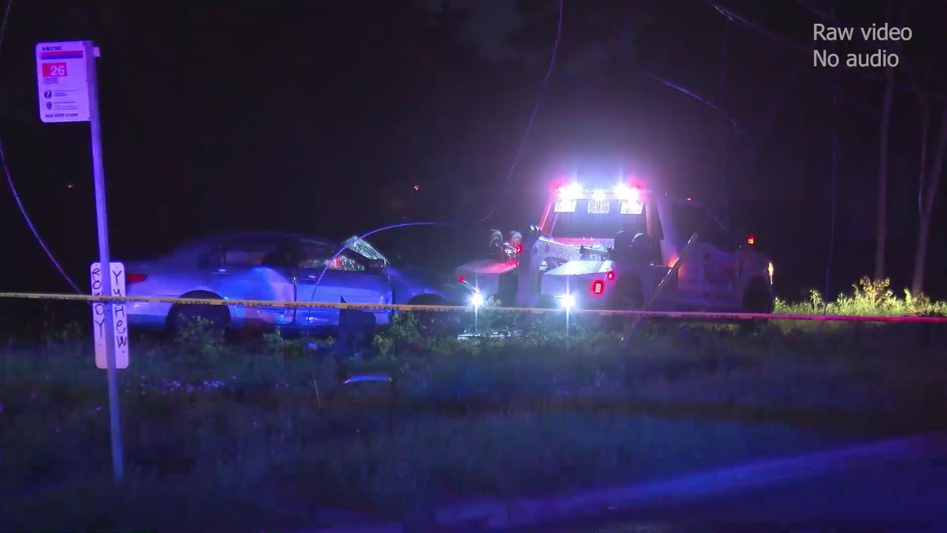 A 17-year-old driver was killed after leaving the roadway and crashing into a power pole in northeast Houston on Tuesday evening, police said.