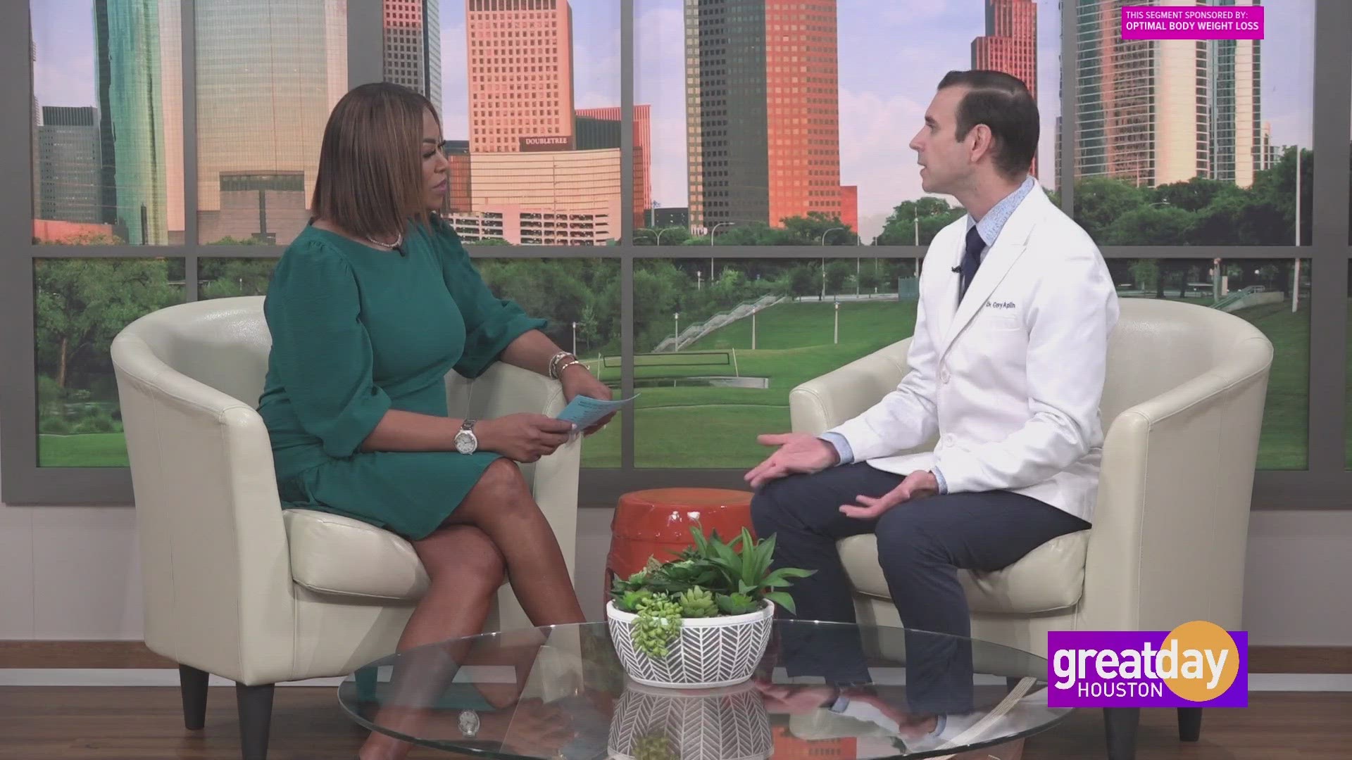Dr. Cory Aplin from Optimal Body Weight Loss shares how to lose weight and lower hypertension.