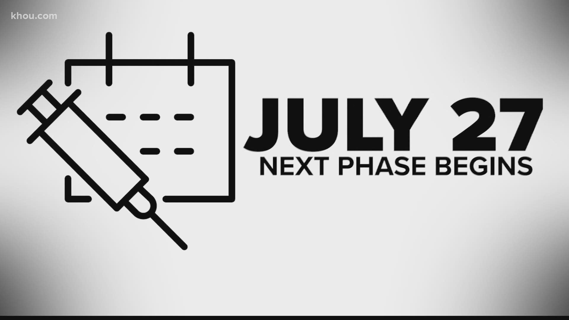 Houston will be one of 87 locations in the country taking part in the next phase of testing.