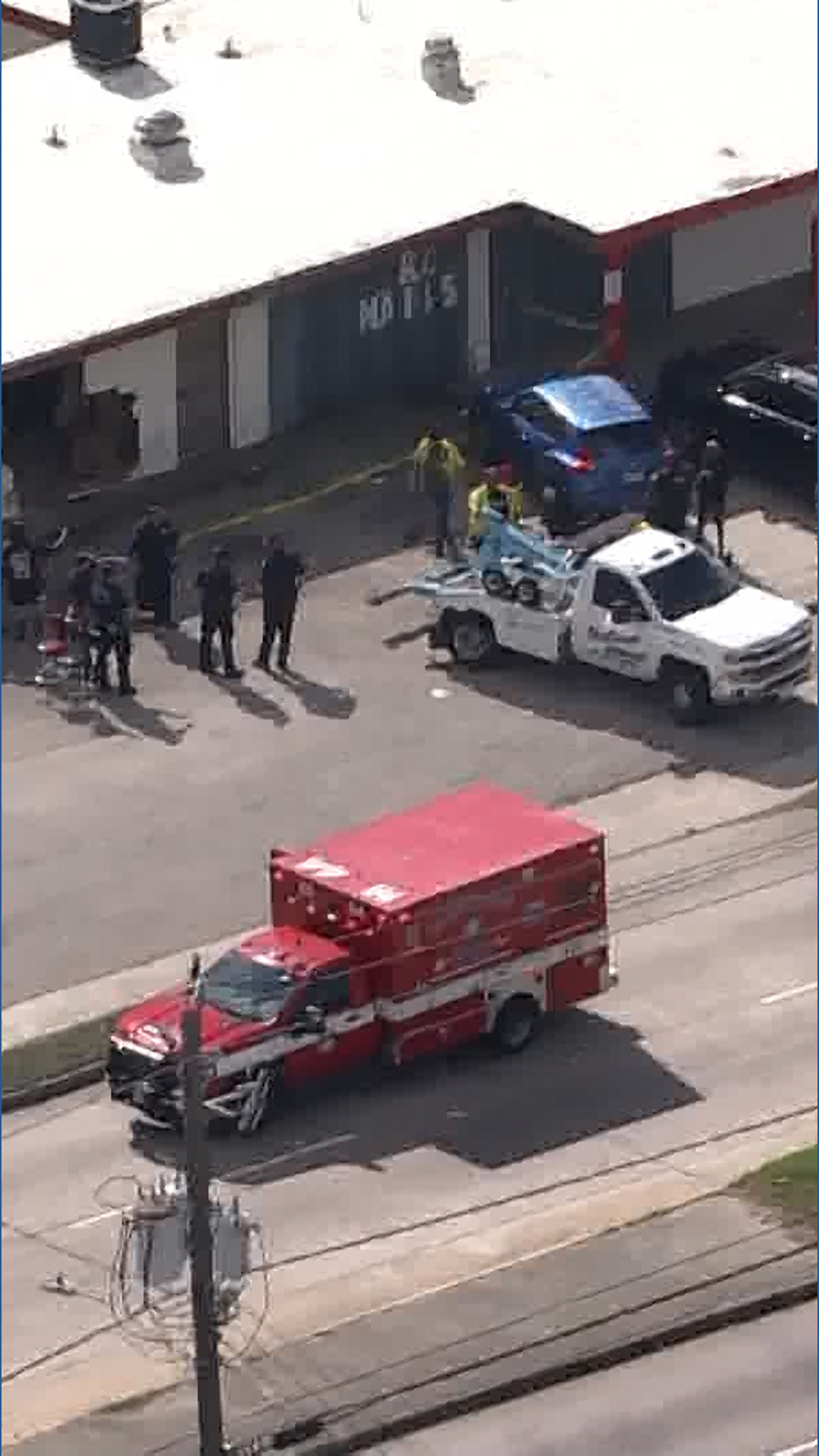 Person rushed to hospital after car crashes into northeast Houston ...
