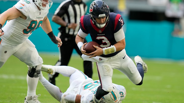 Texans routed by Dolphins in Miami