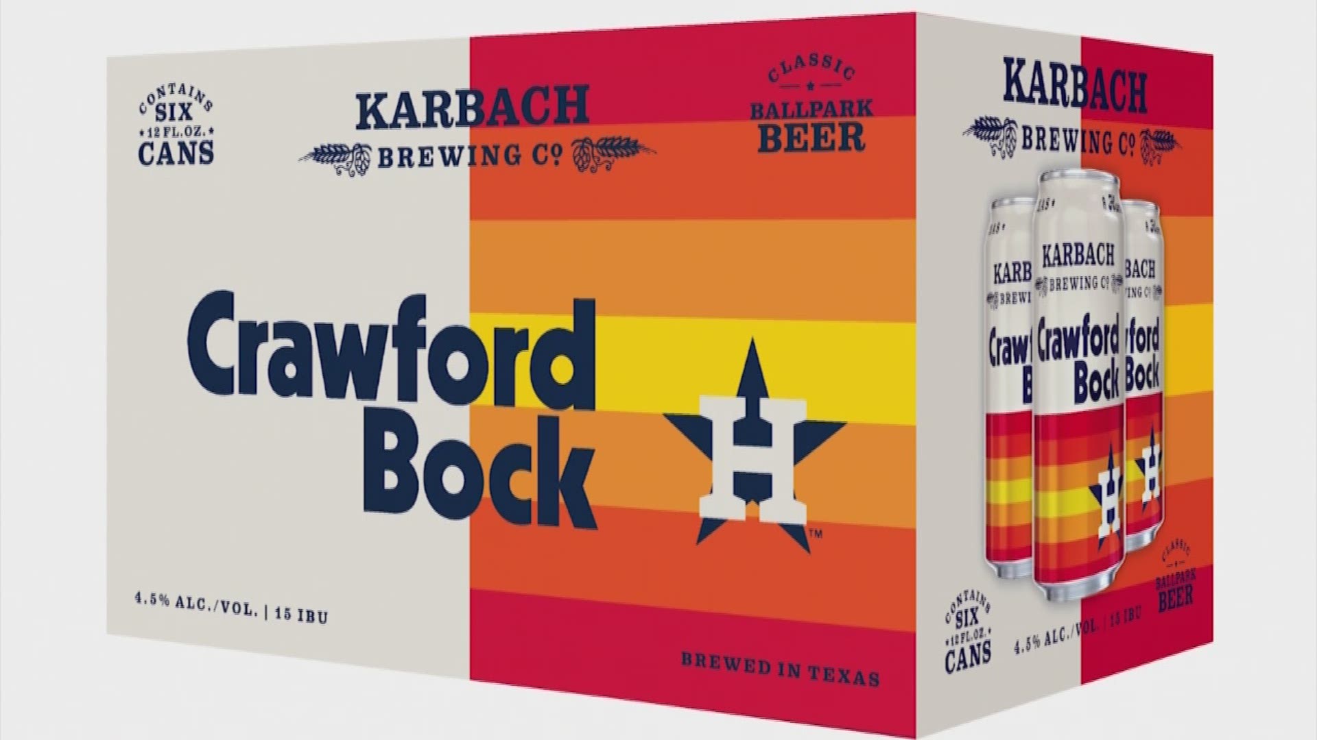 Baseball and beer are a natural match, so it’s no surprise the Houston Astros have teamed up with Karbach Brewing Co. to bring fans a new beer, and give back to the community at the same time.