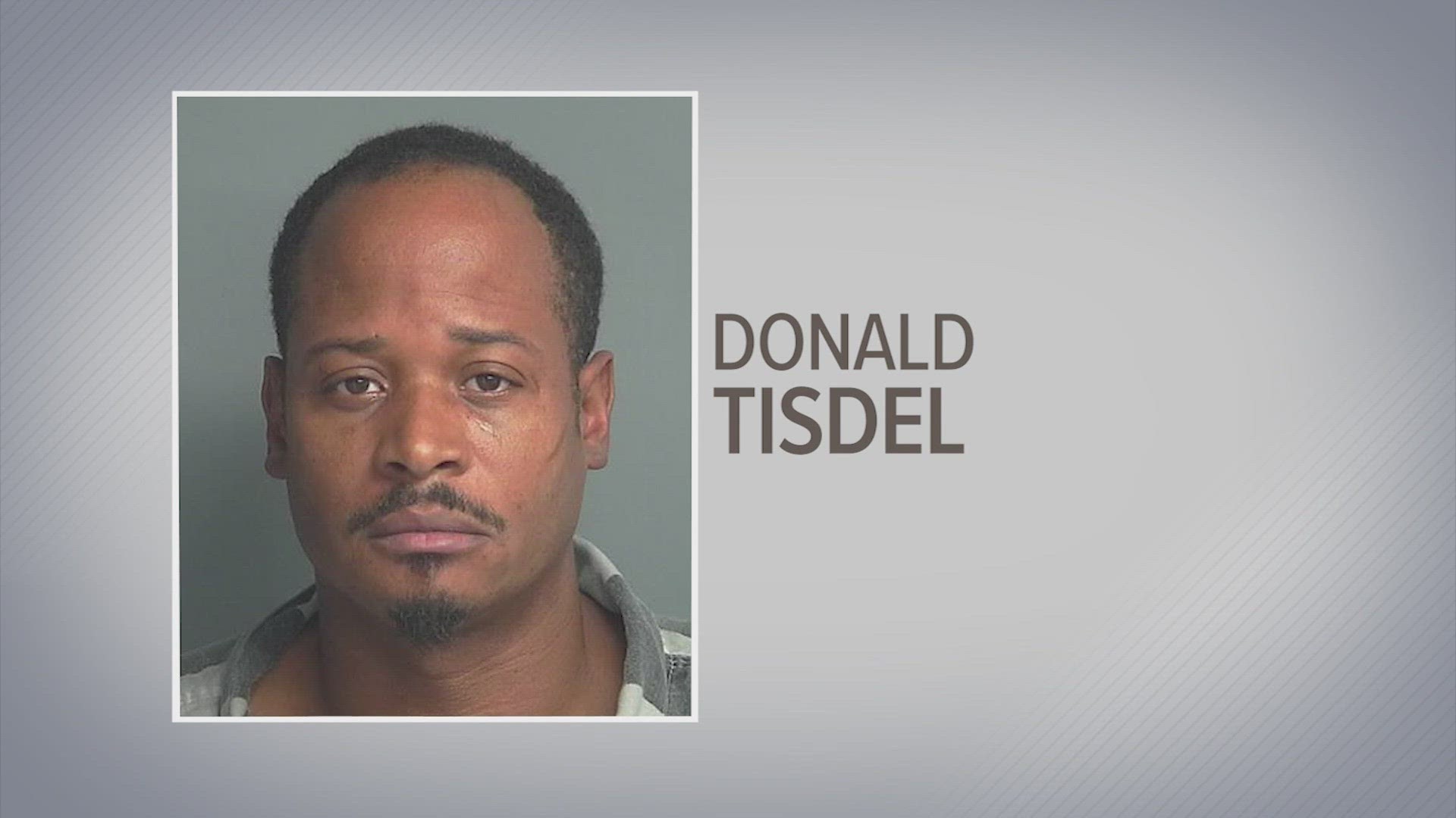 The DA's office identified the man as 45-year-old Donald Tisdale, who was working as a bus monitor at the time of the video.