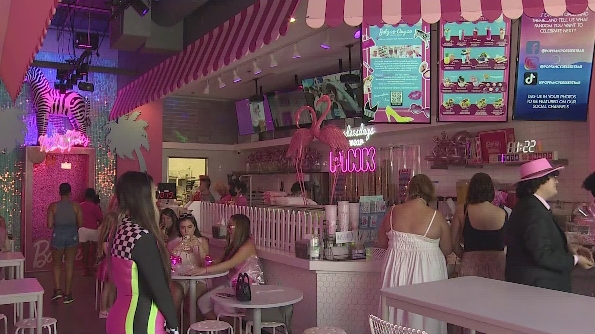 Barbie Dreamhouse pop up in Bellaire has fans tickled pink