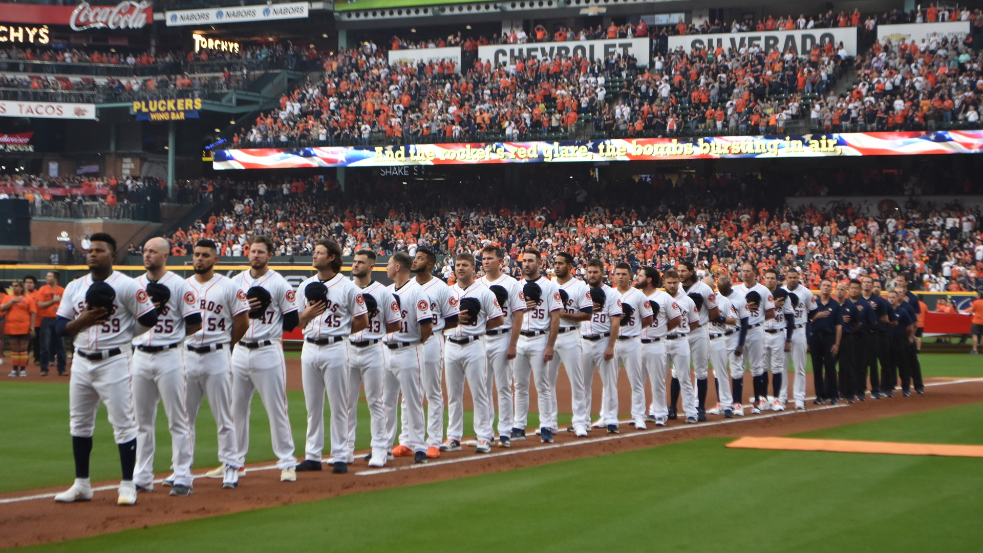 Photos Scenes from the Houston Astros' 2019 home opener