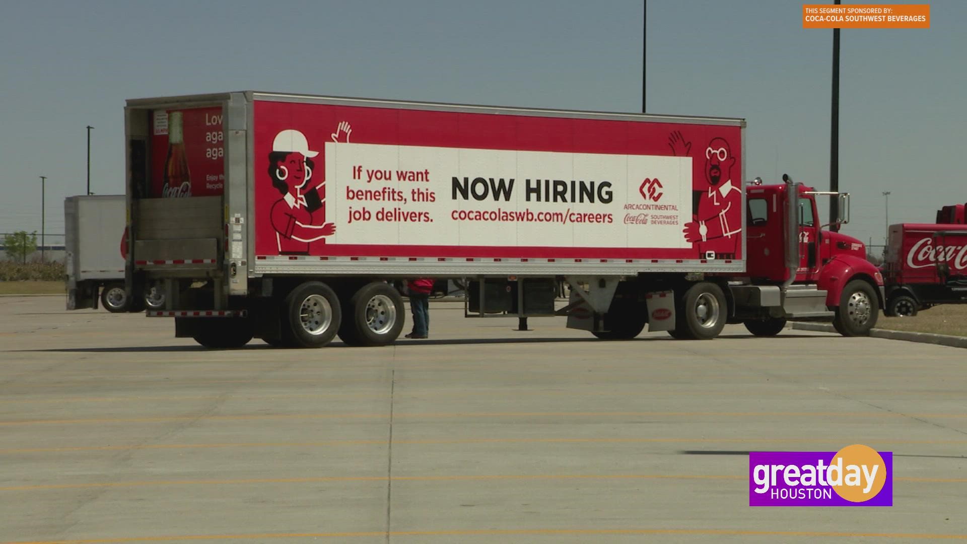 Now Hiring!!! CocaCola Southwest Beverages