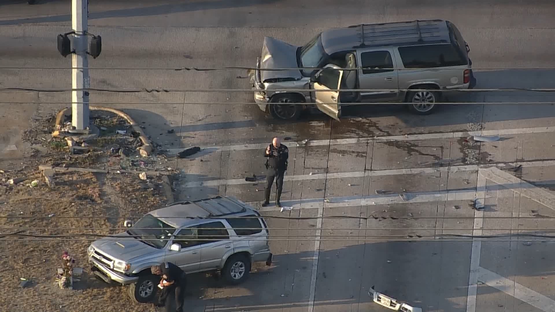 1 killed in crash on TC Jester and Beltway 8 | Houston traffic | khou.com