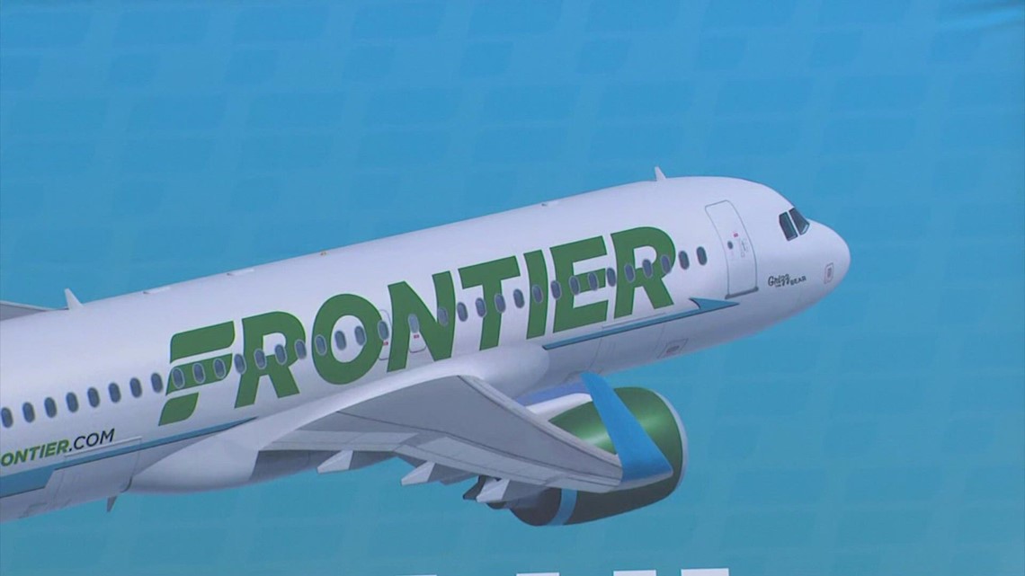 Frontier Airlines datang ke Bandara Hobby Houston