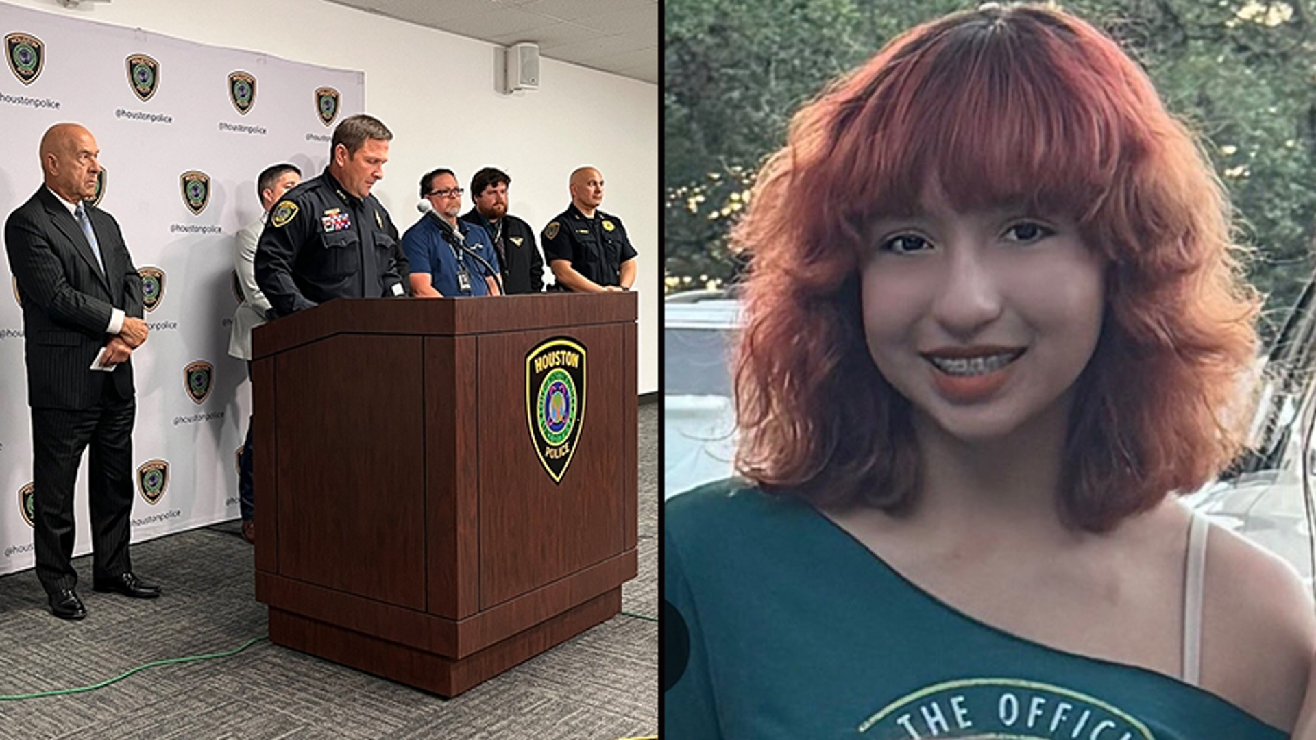 Houston police announce capital murder charges filed against two men in connection with the death of 12-year-old Jocelyn Nungaray.