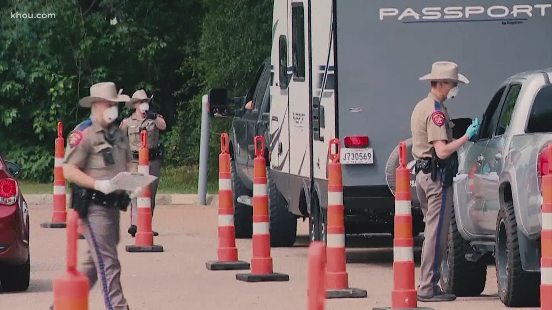 After New Orleans became a coronavirus hot spot, Texas state troopers were sent to the border to screen travelers. KHOU 11 Investigates analyzed the checkpoint data.