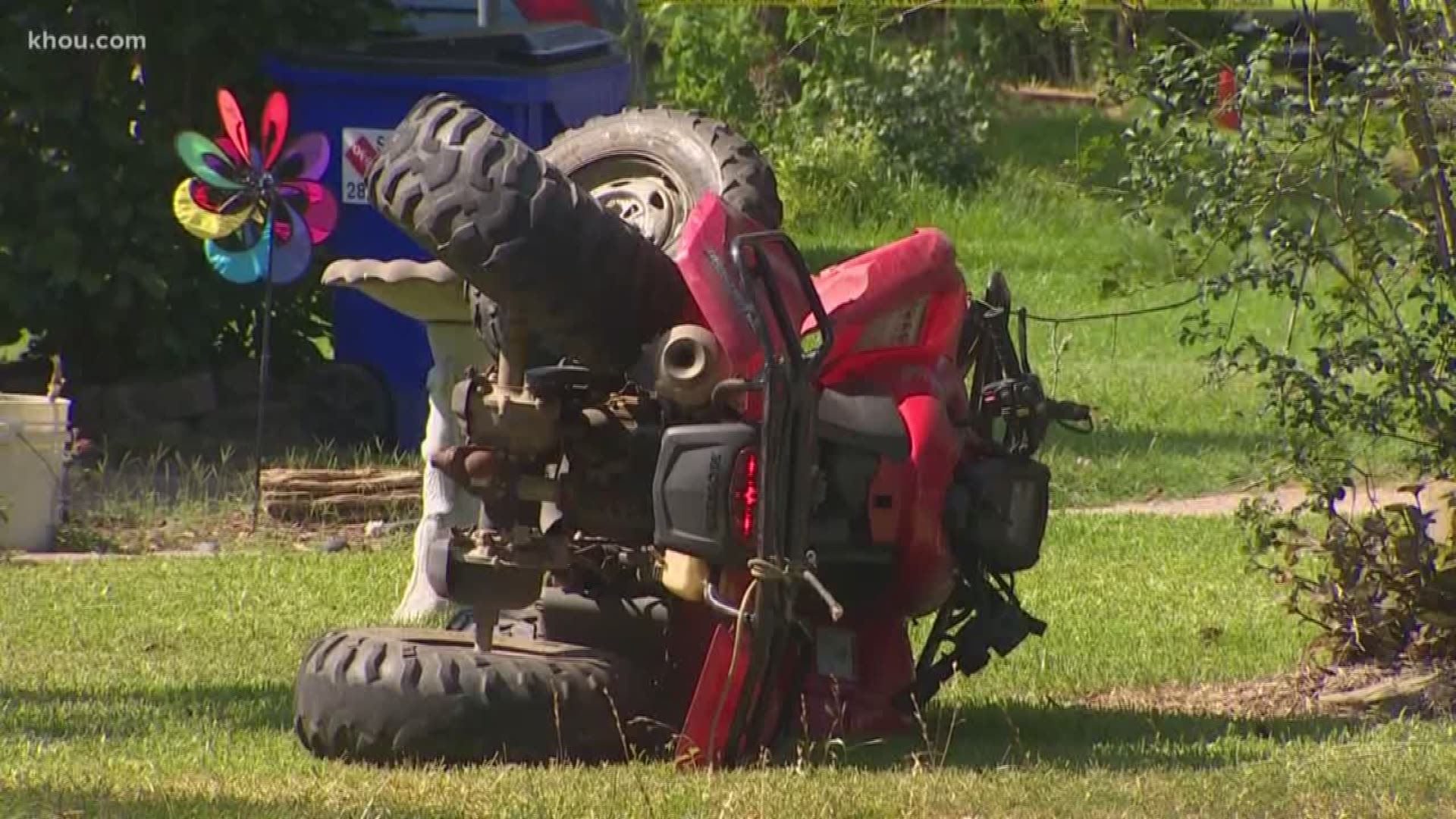 Child flown to Texas Medical Center after ATV crash in east Harris ...