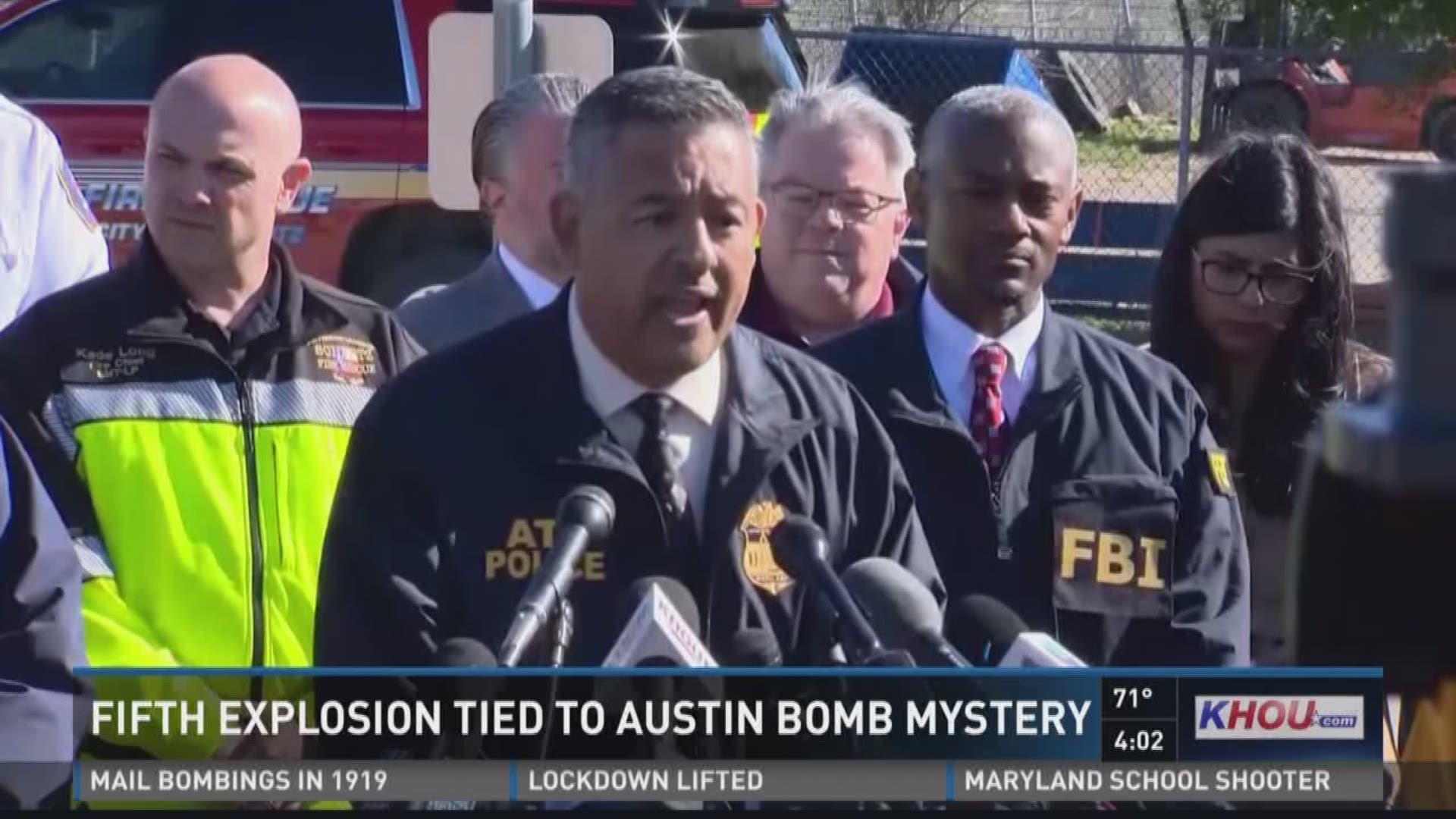 Law enforcement officials are still investigating after a fifth bomb in Central Texas within a week exploded early Tuesday morning.