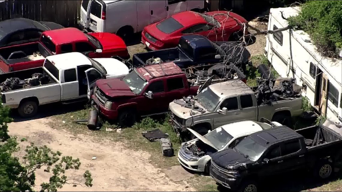 Chop shop possibly tied to cartel raided in north Houston - Vimarsana News