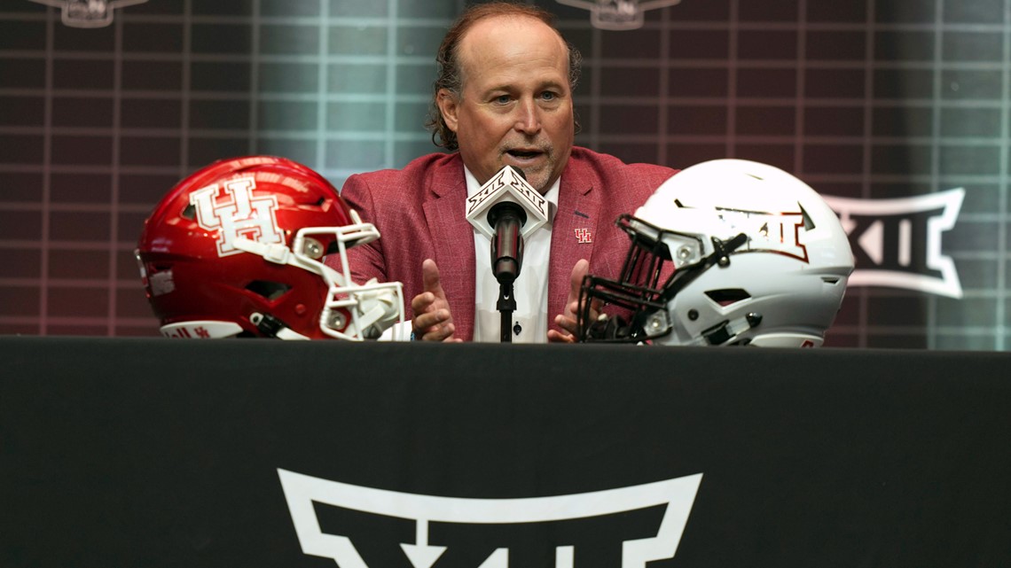 Houston football contingent savors introduction at Big 12 media days