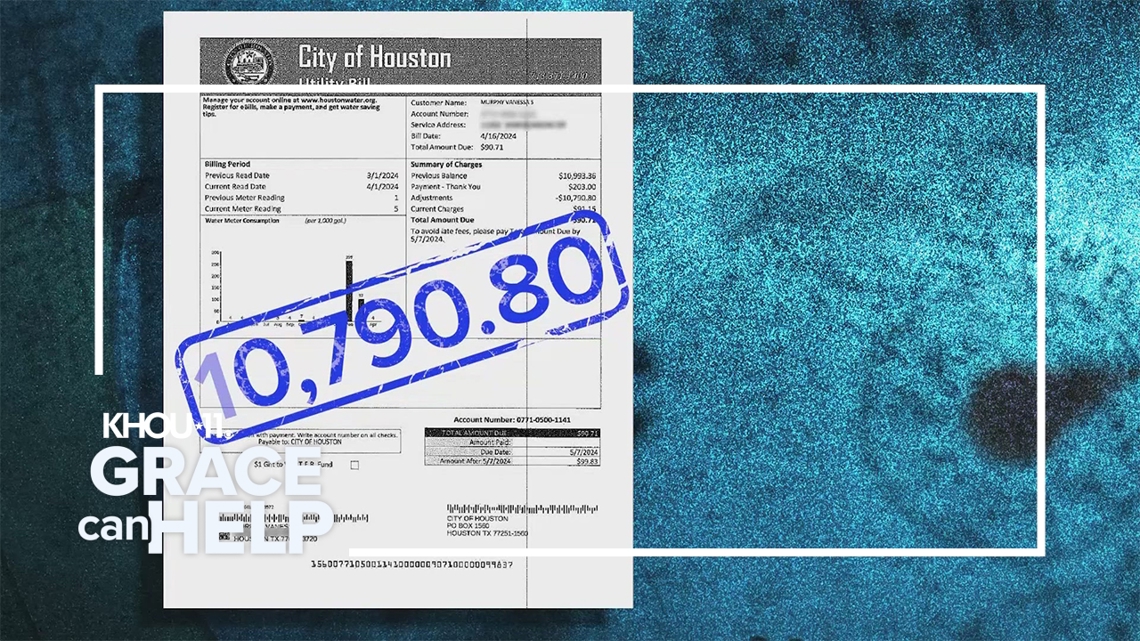 City of Houston fixes couple's $10,000 water bill - Vimarsana News