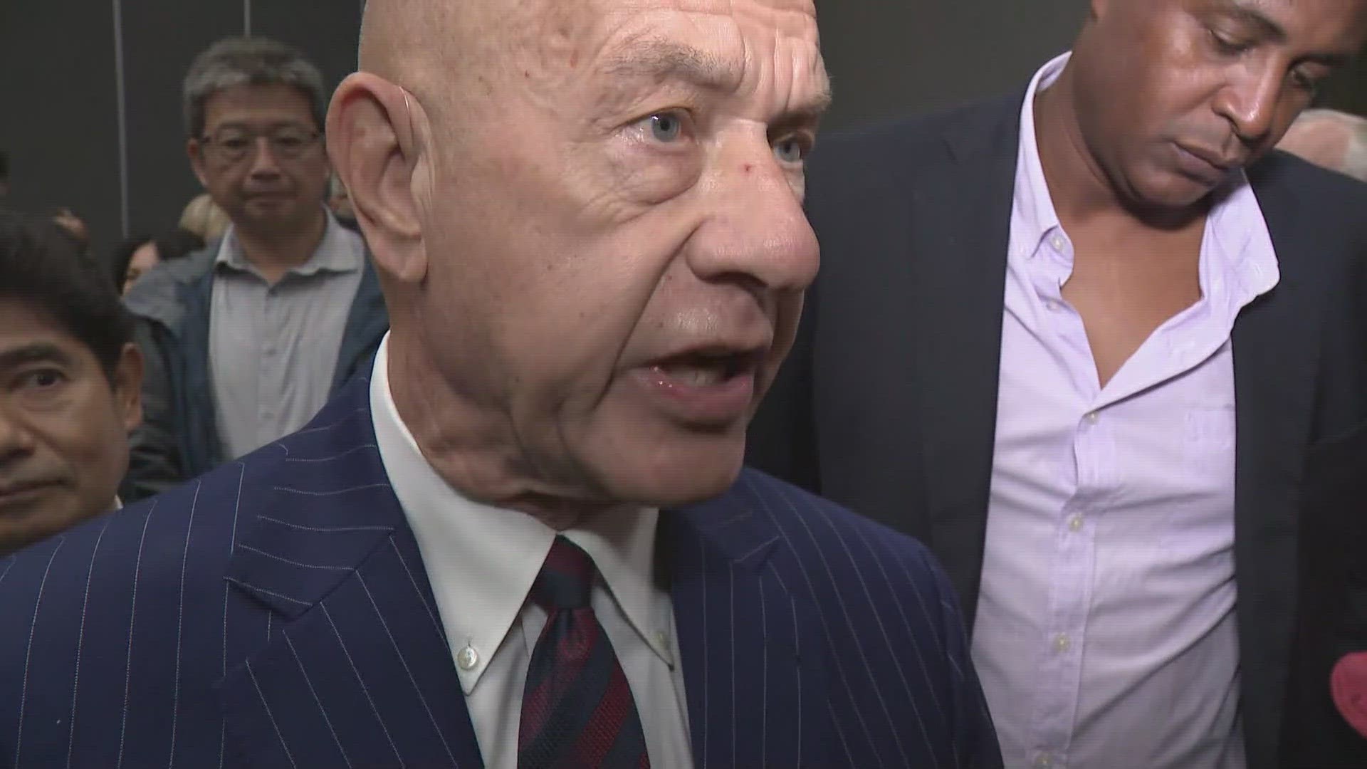 When asked what he has in store for Houston in 2024, Whitmire said he plans to a very transparent City Hall and get rid of any conflicts of interest.