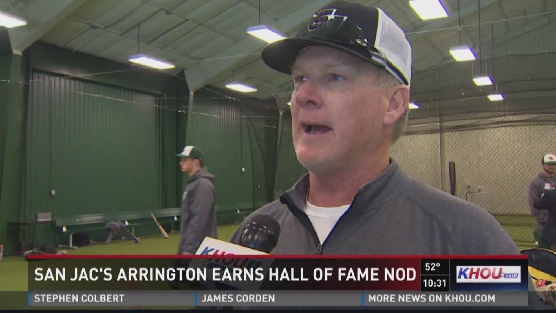 San Jac's Tom Arrington is entering the National Junior College Baseball Hall of Fame.