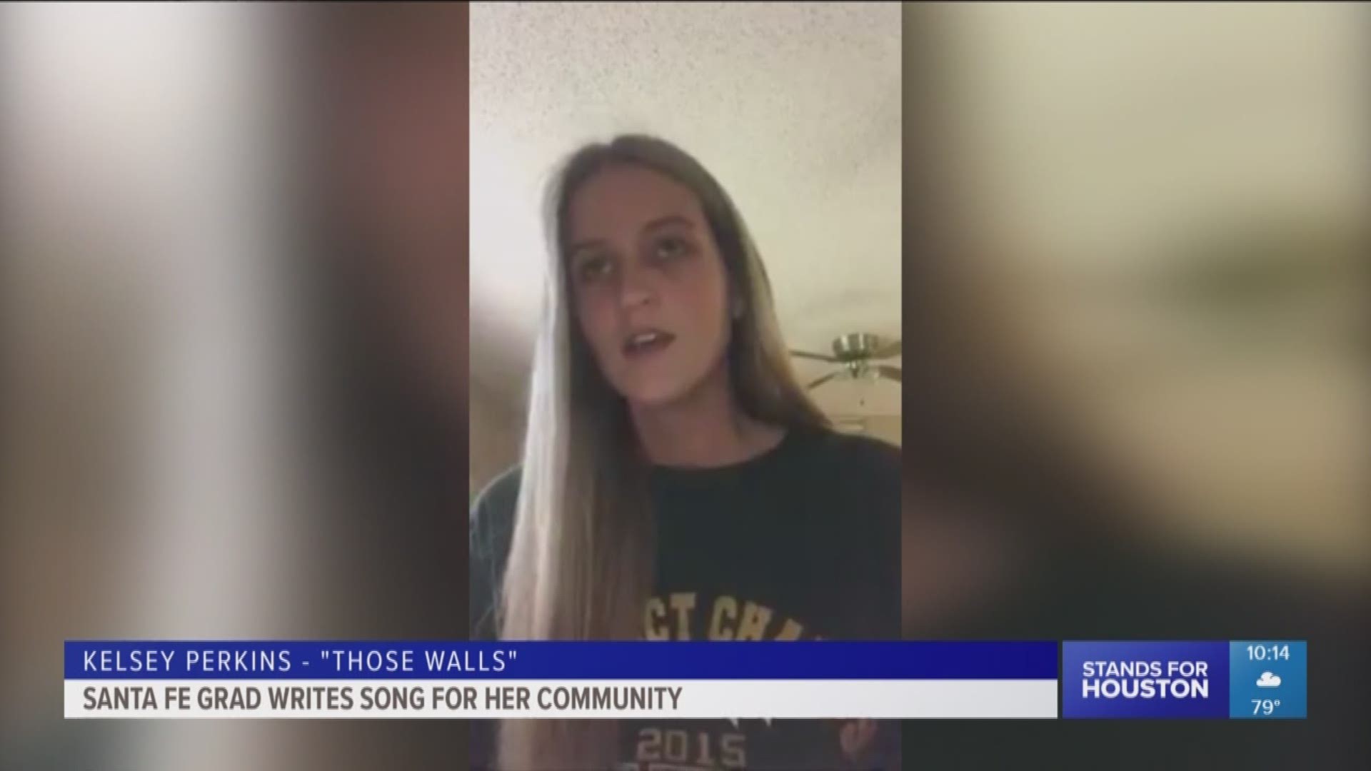 The song is called "Those Walls" and it's touching the hearts of the Santa Fe community.