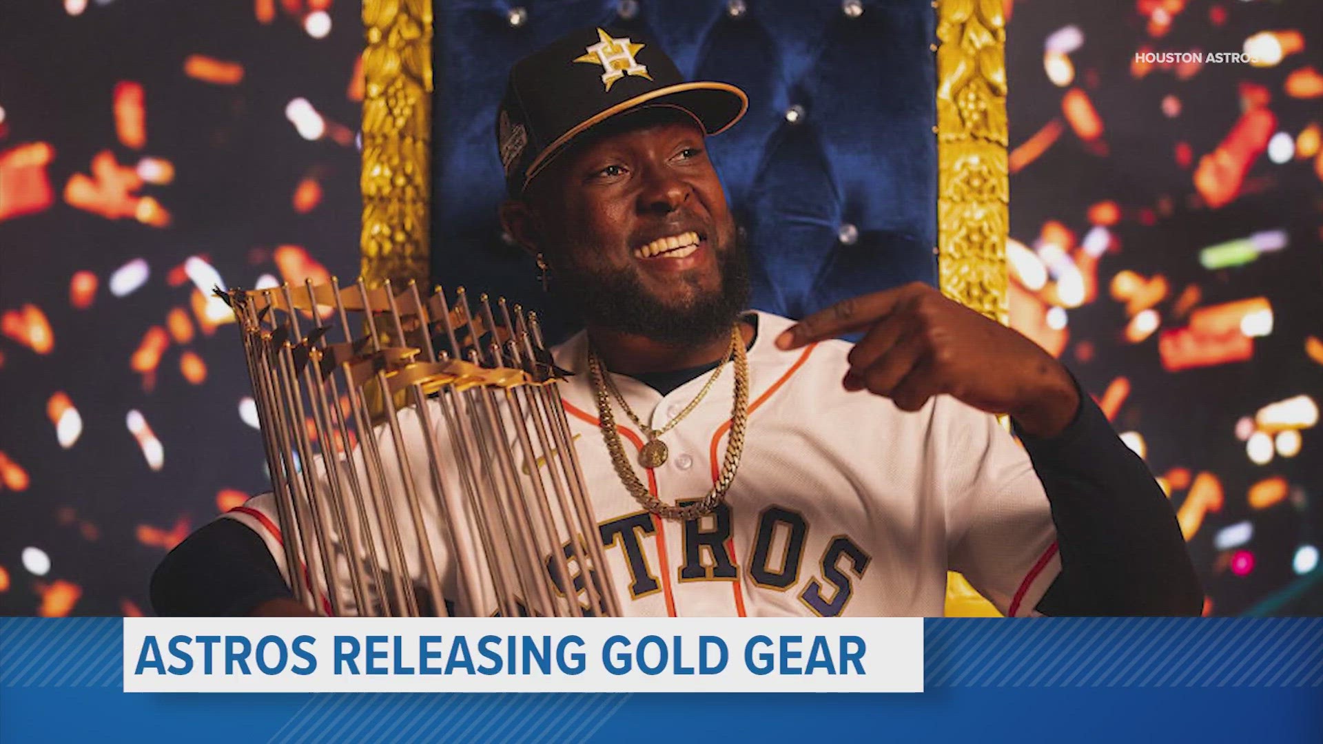 gold jersey astros
