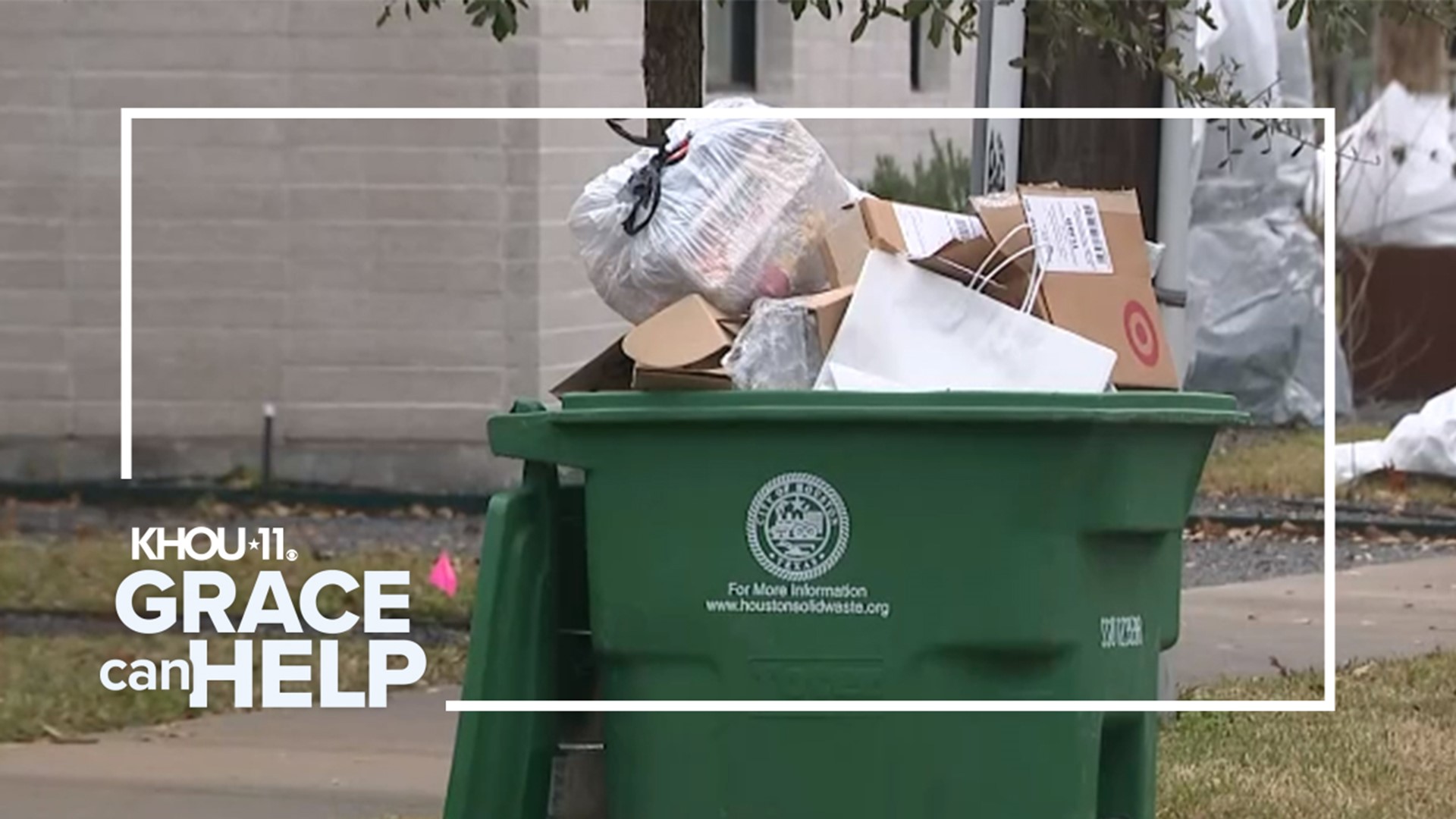 Houston recycling Grace White helps residents get pickup