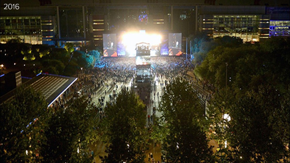 Houston Final Four concerts Free at Discovery Green downtown
