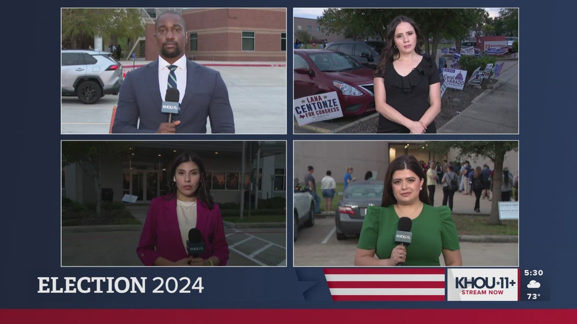 KHOU 11 Team Coverage: Polls in Harris County near closing time | khou.com