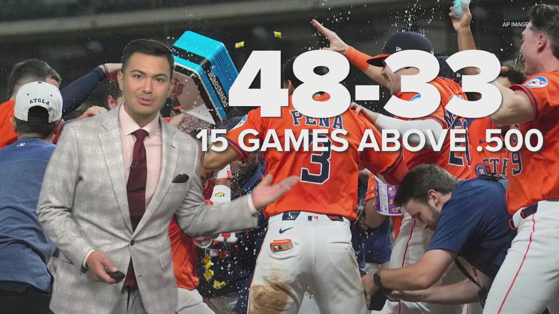 KHOU 11's Zack Tawatari recaps a memorable first half for the Astros.