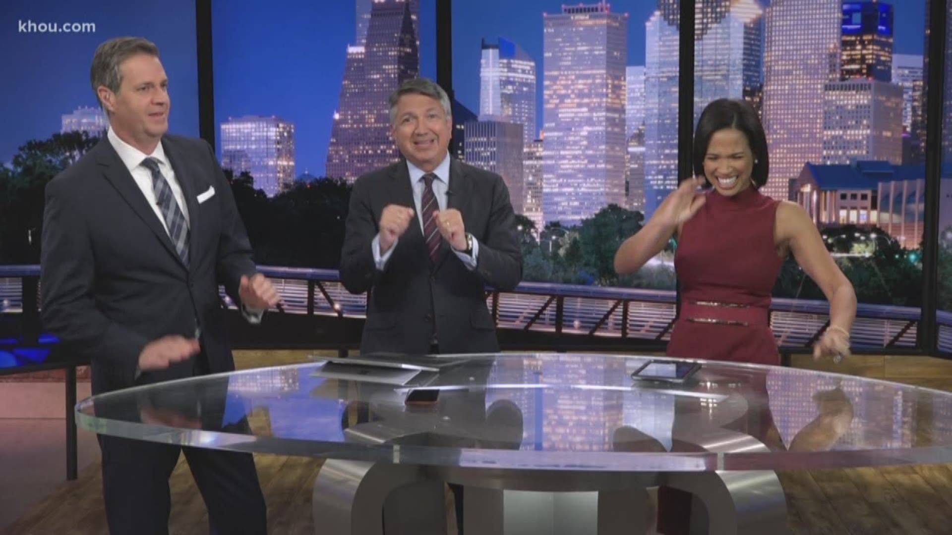 KHOU 11 News anchors and Ariana Grande weather (funny!) | khou.com