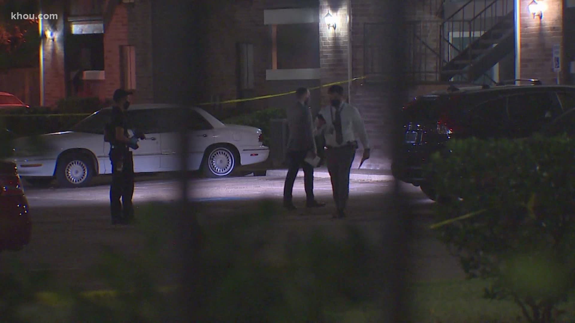 Police are investigating after a man was shot to death outside an apartment complex in southwest Houston, officials said.