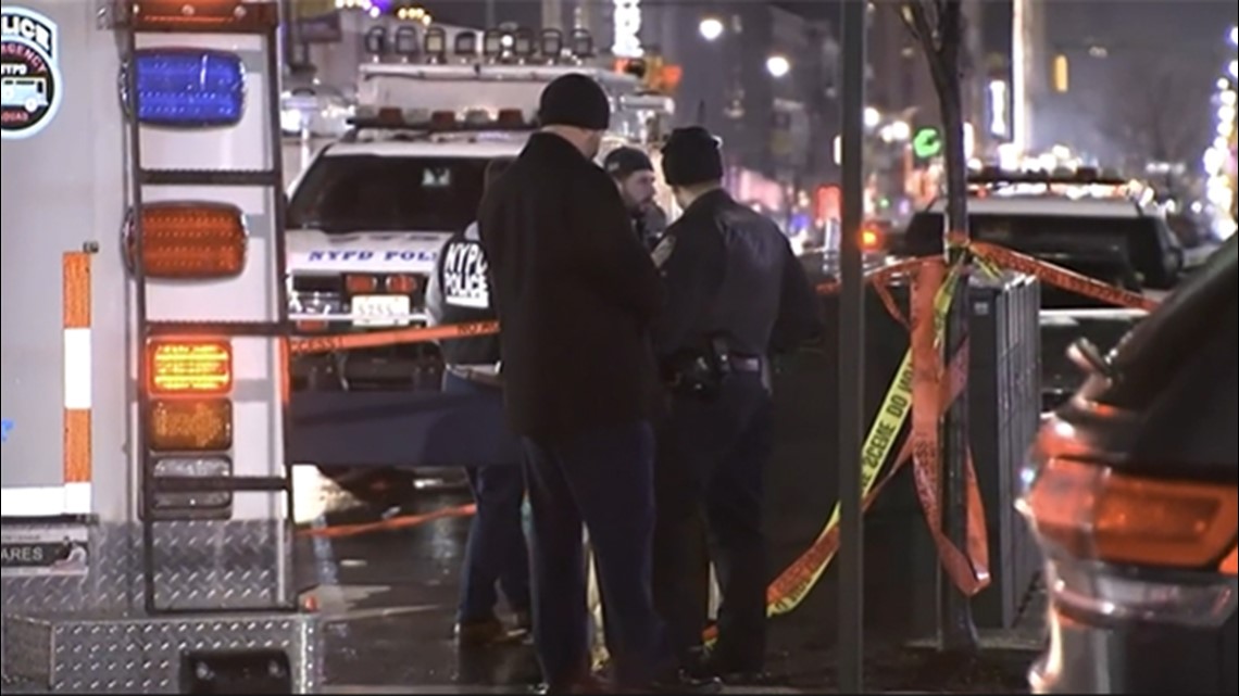 NYC officers injured in machete attack near New Year's Eve event | khou.com