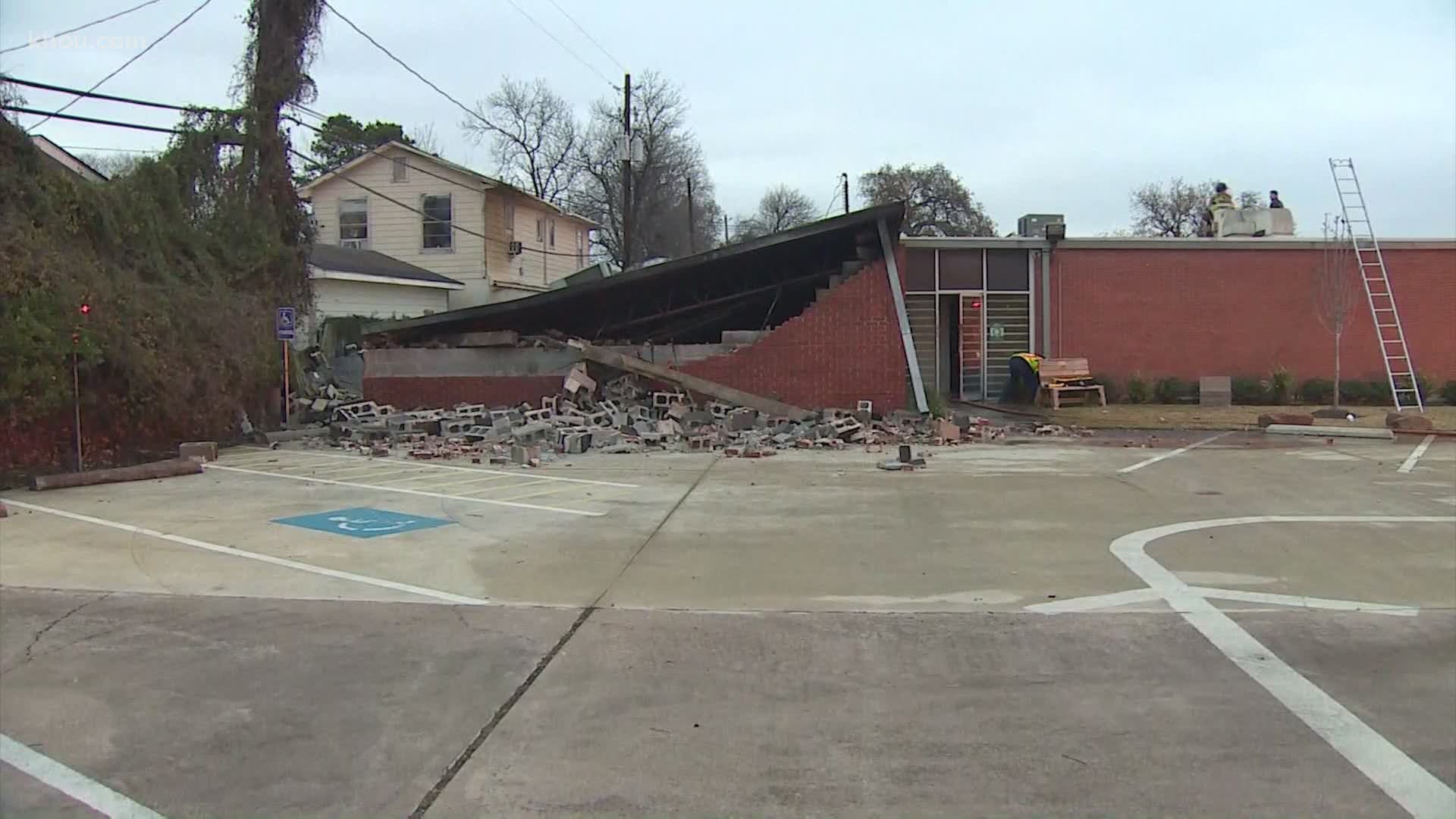 No injuries were reported after a reported explosion at the Houston Federation of Teachers building on Sutherland Street near Old Spanish Trail.