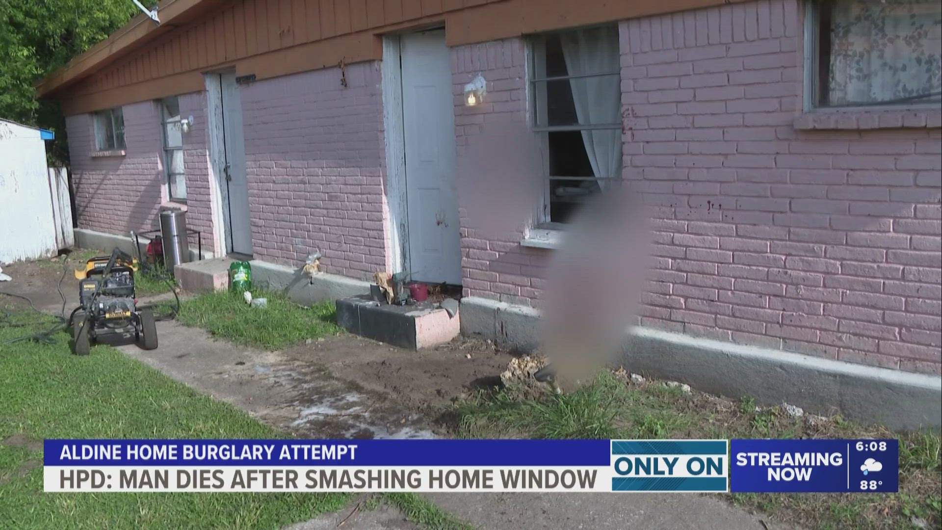 HPD: Man bleeds out after cutting arm while breaking window in