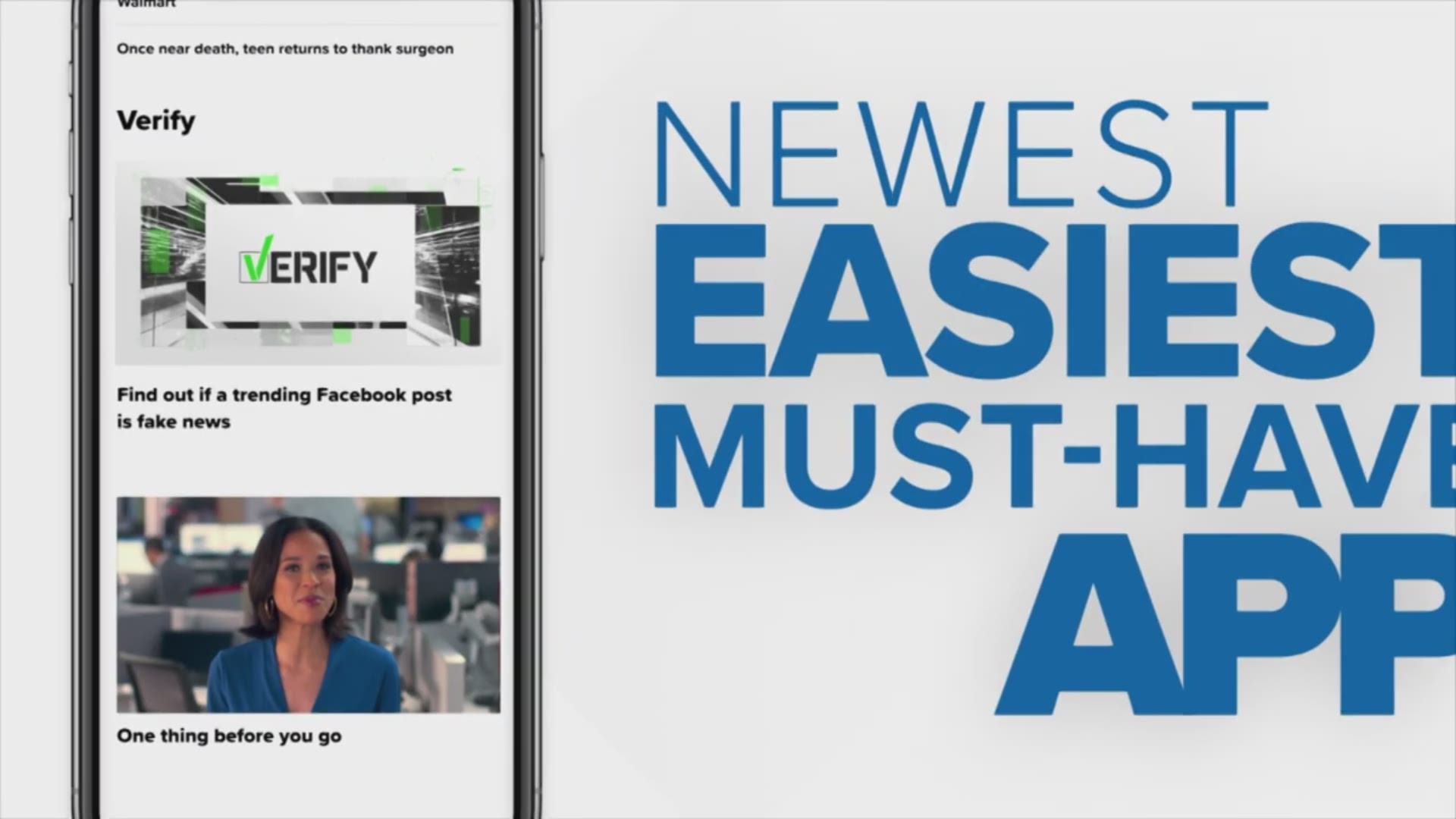 It's your news when you want it! Customizable push alerts and more video.  Download it now!