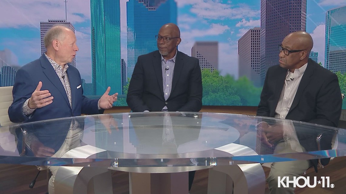 Clyde Drexler, Larry Micheaux from Phi Slama Jama talk to Matt Musil about this year's Cougar team