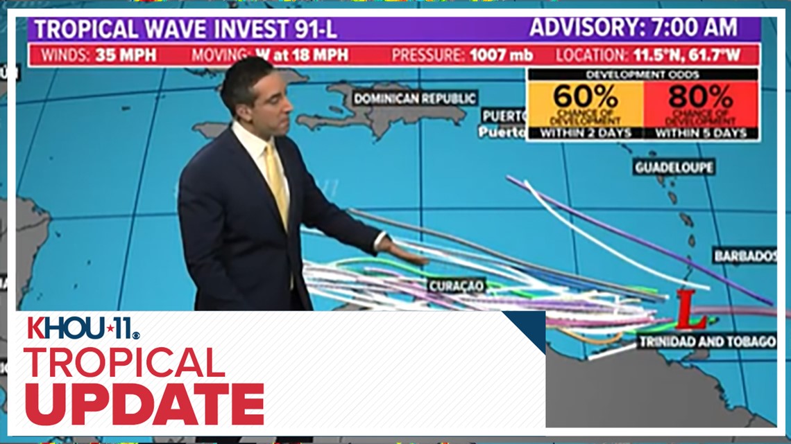 Tropical update: Two systems we're watching in the Atlantic | khou.com
