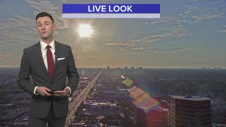 Houston forecast: Hot Sunday before cold front pushed through late Monday
