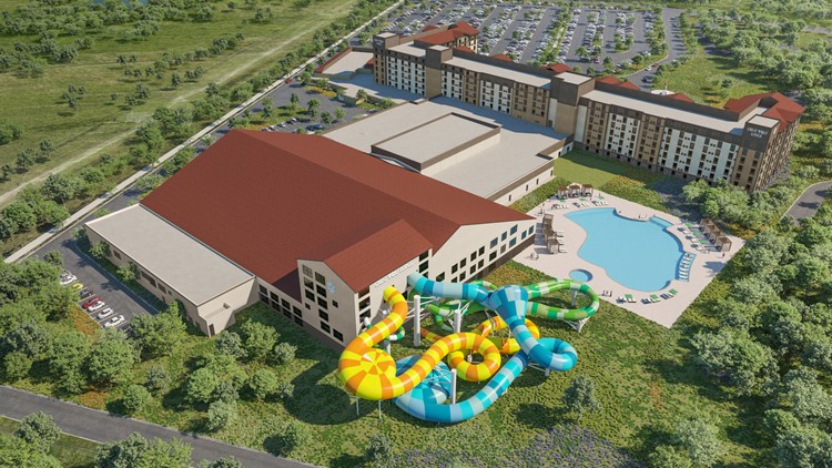 great wolf lodge breaks ground on the company's first houston-area resort