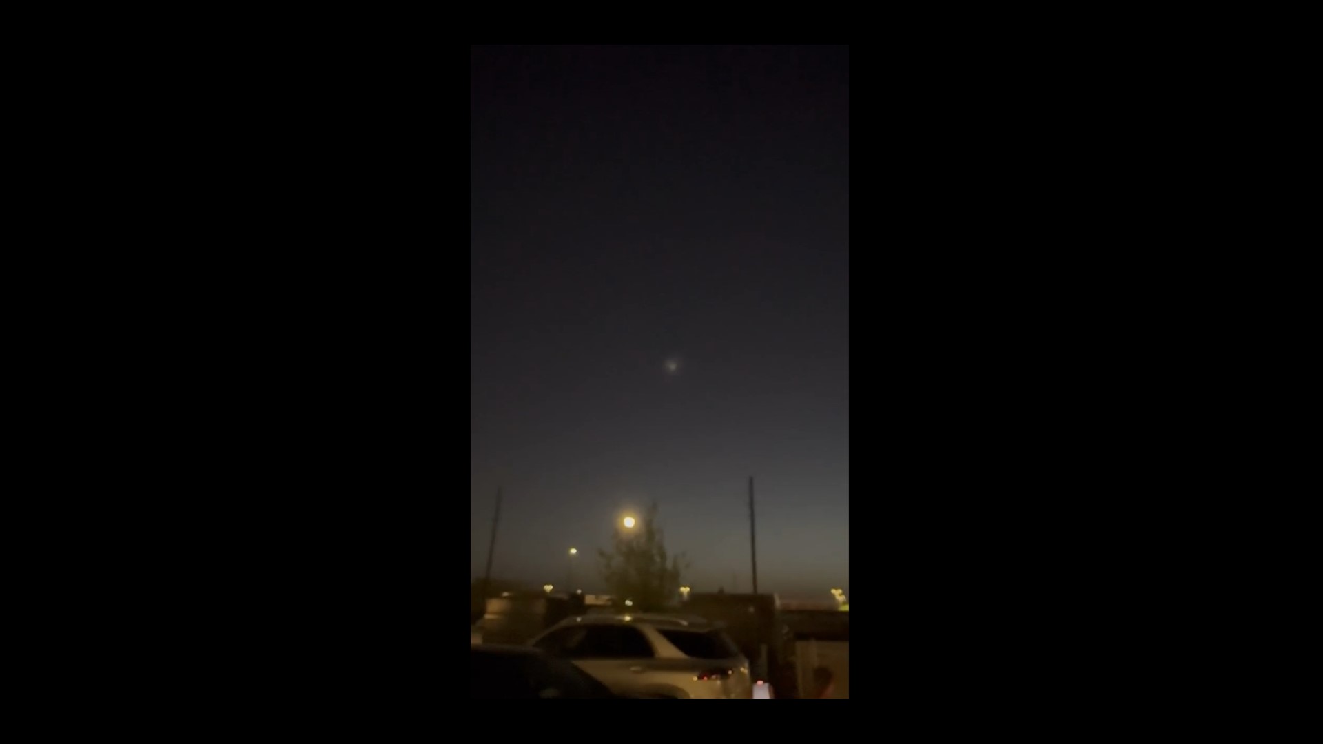 A SpaceX rocket that launched Starlink satellites in Florida was seen in the Houston area on Monday, March 25.
