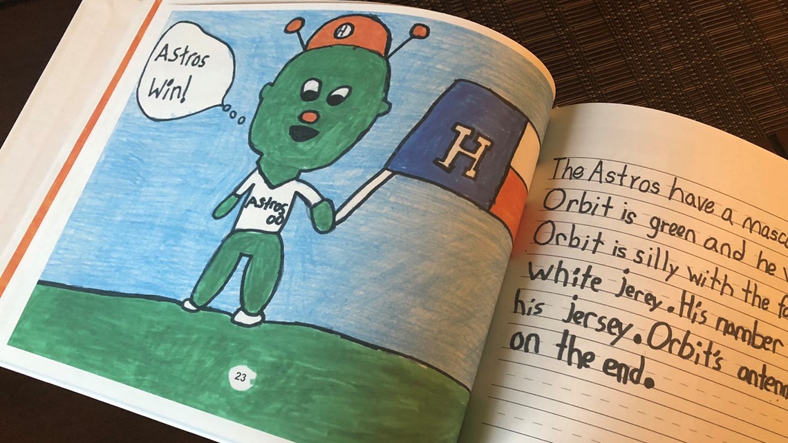 Houston Astros: Orbit authors his first children's book