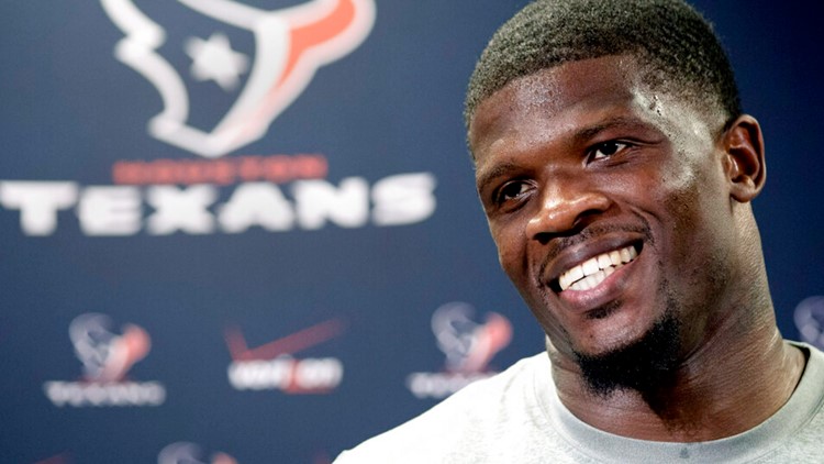 In his first year of eligibility, former Houston Texans WR Andre Johnson  has been named a finalist for the Pro Football Hall of Fame.