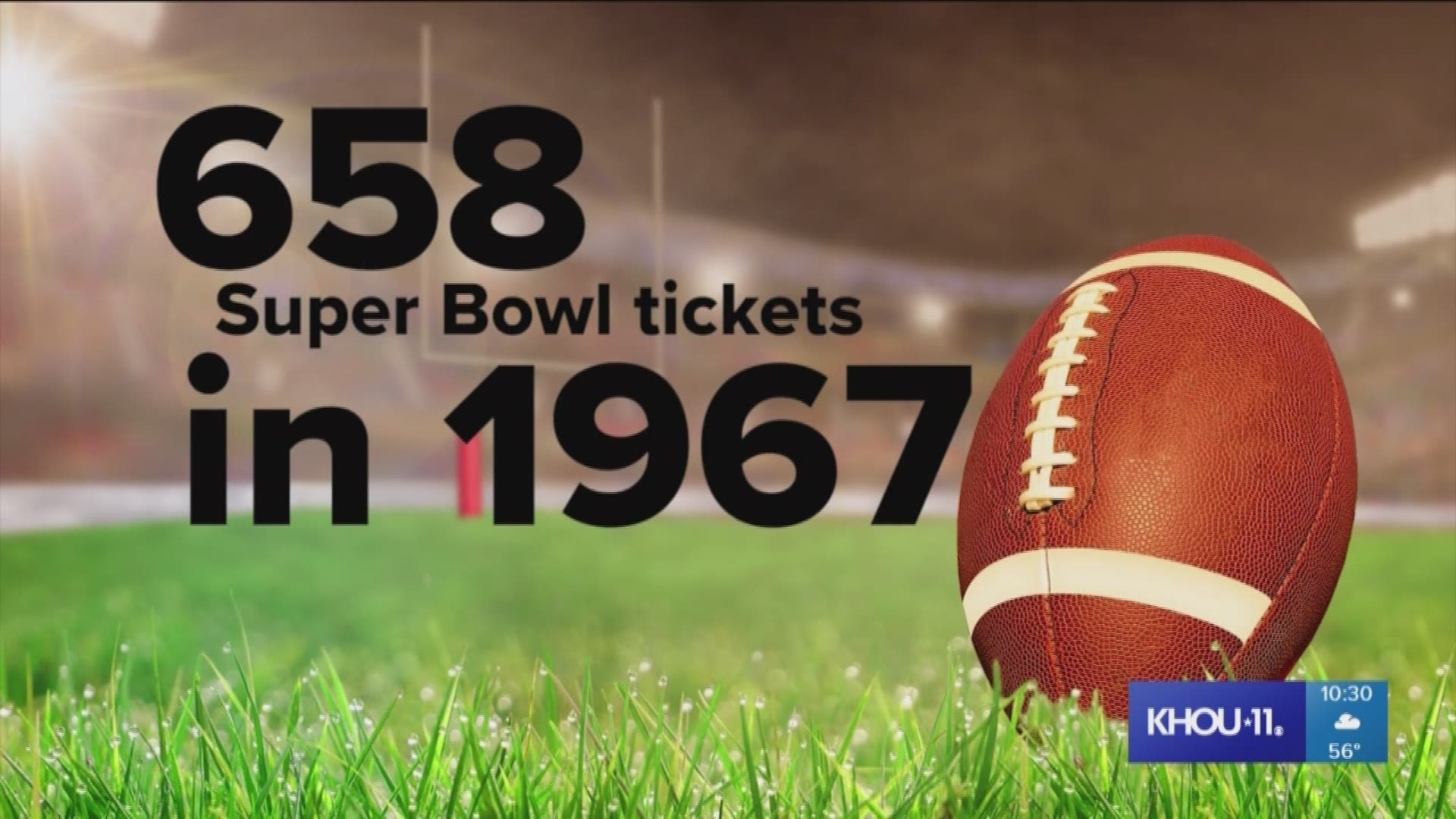 1967 super bowl ticket
