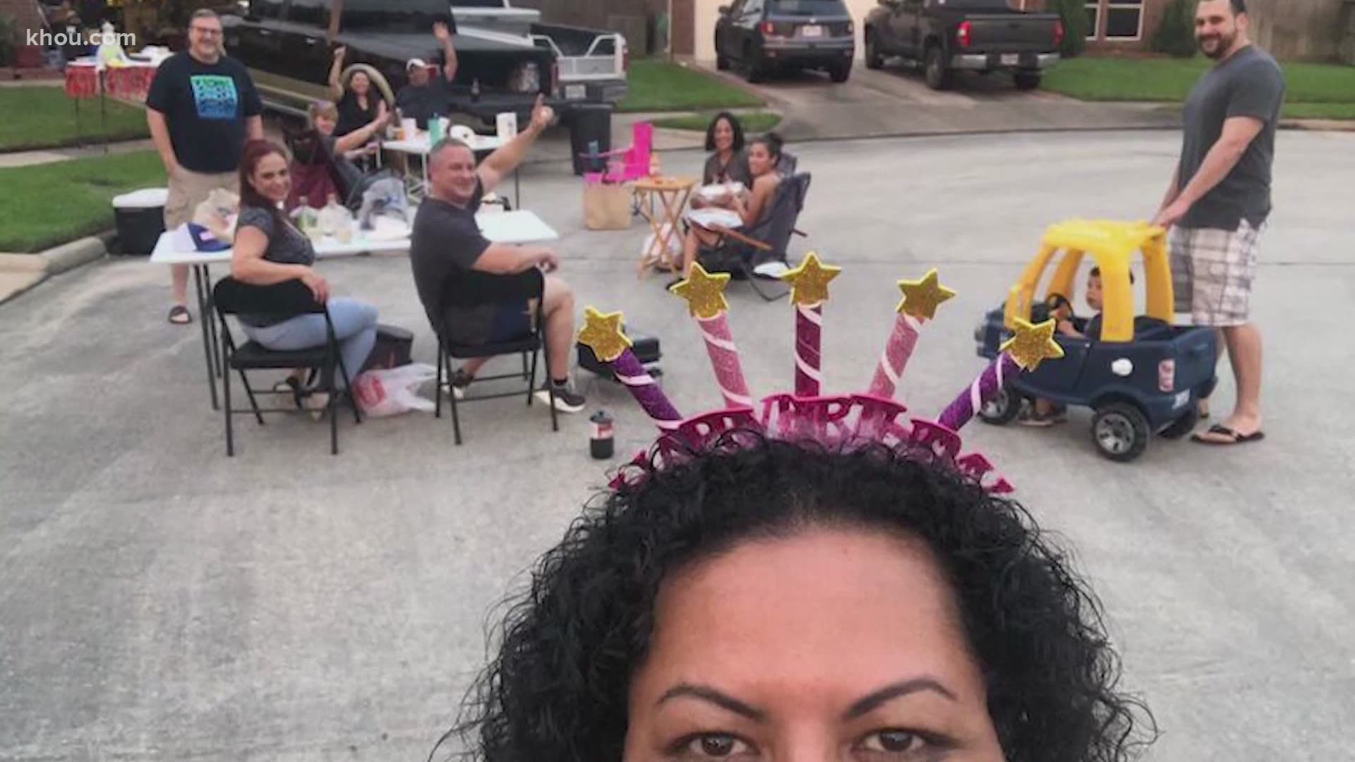 Houston is resilient. If there's a will to celebrate birthdays, anniversaries and milestones, this city will figure out a way to make it happen. Cue the car parade!